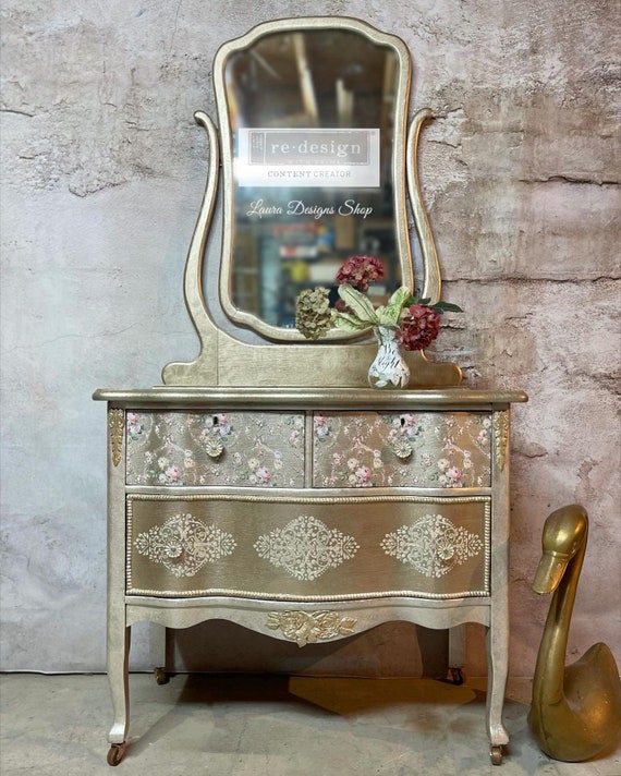 Metallic Dresser