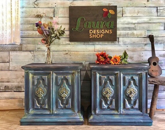 Nightstands-Boho Style