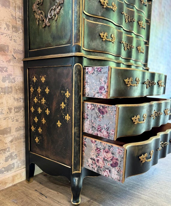Bohemian Dresser ( SOLD ) - Etsy Bohemian Dresser ( SOLD ) - Etsy