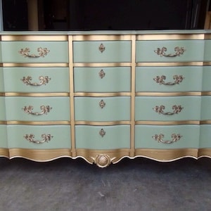 French Provincial Dresser w/Mirror - SOLD OUT