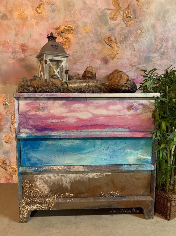 Beach Furniture/Boho Dresser