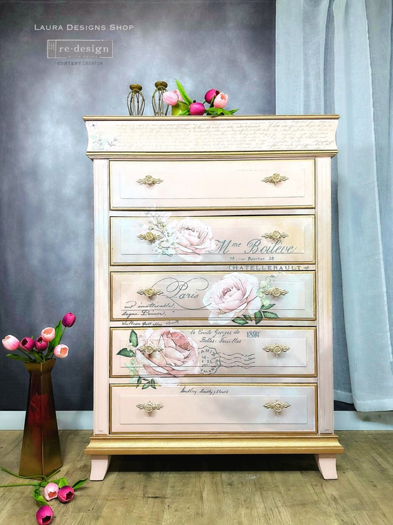 Pink Dresser