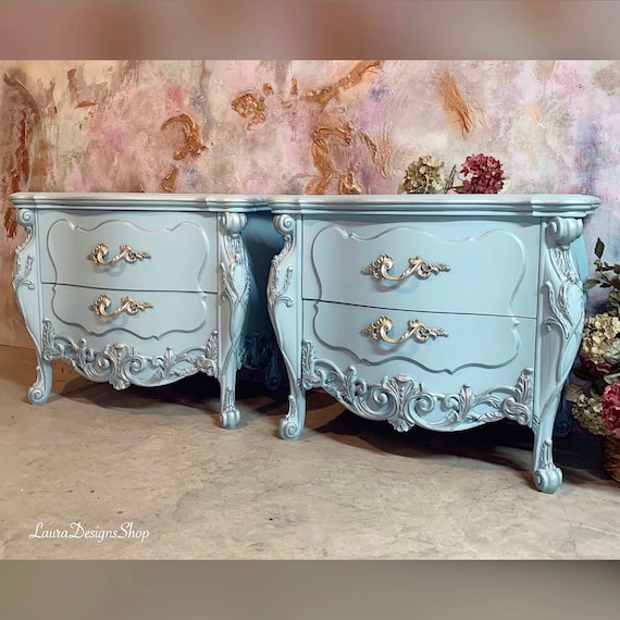 French Provincial Antique Nightstands