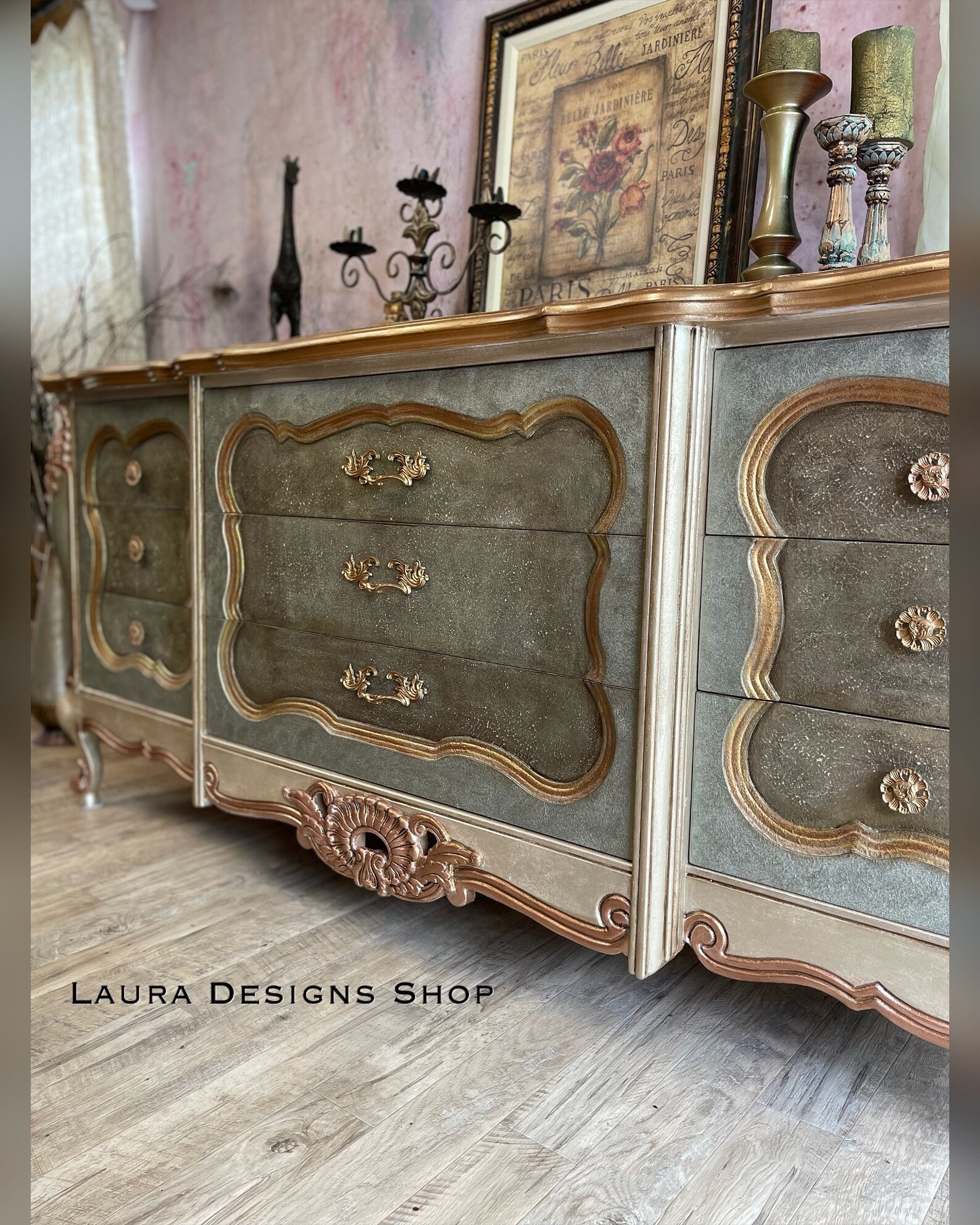 SOLD French Style Dresser Etsy