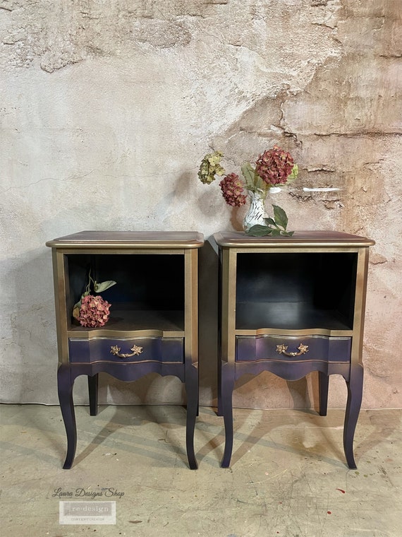 SOLD- Galaxy Side Tables