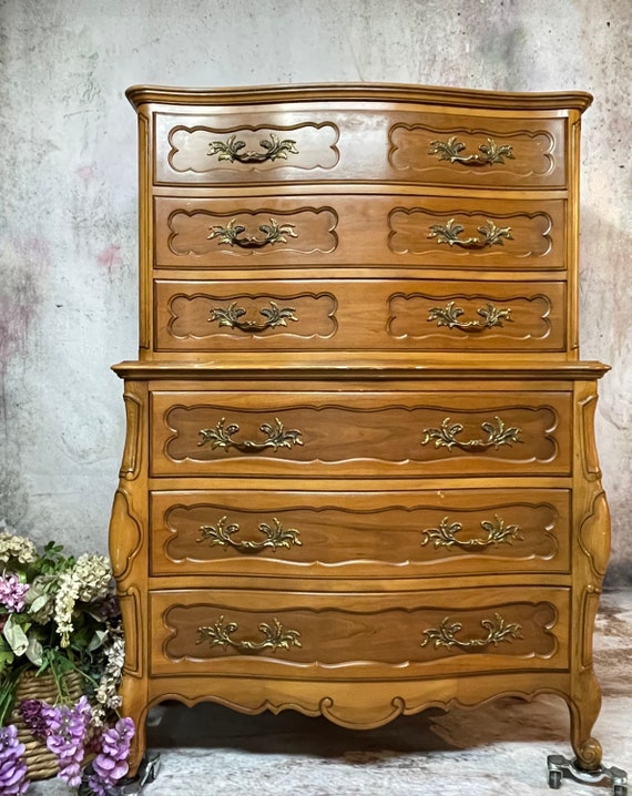 Tall French Provincial Dresser
