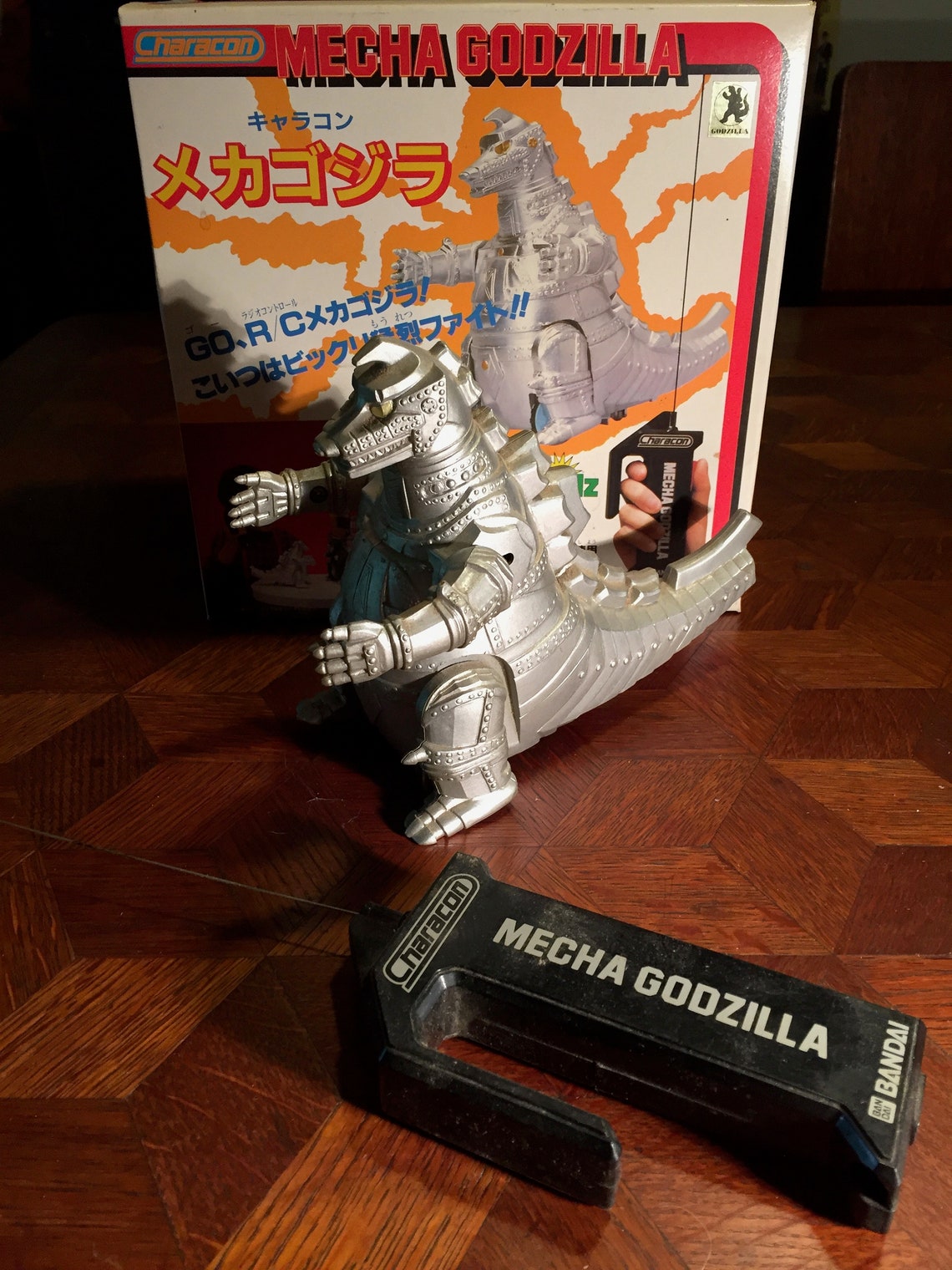 Vintage Bandai Remote Control Mecha Godzilla Etsy