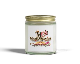 Maria Valentine Signature Scented Candle Coconut Apricot Wax 4oz 9oz