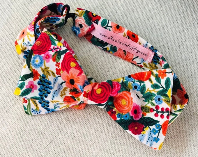Adult Flower Rifle Paper co. Bow Tie
