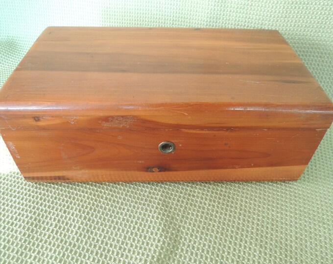 Lane Cedar Chest Miniature Jewelry Box Lemay Furniture Etsy