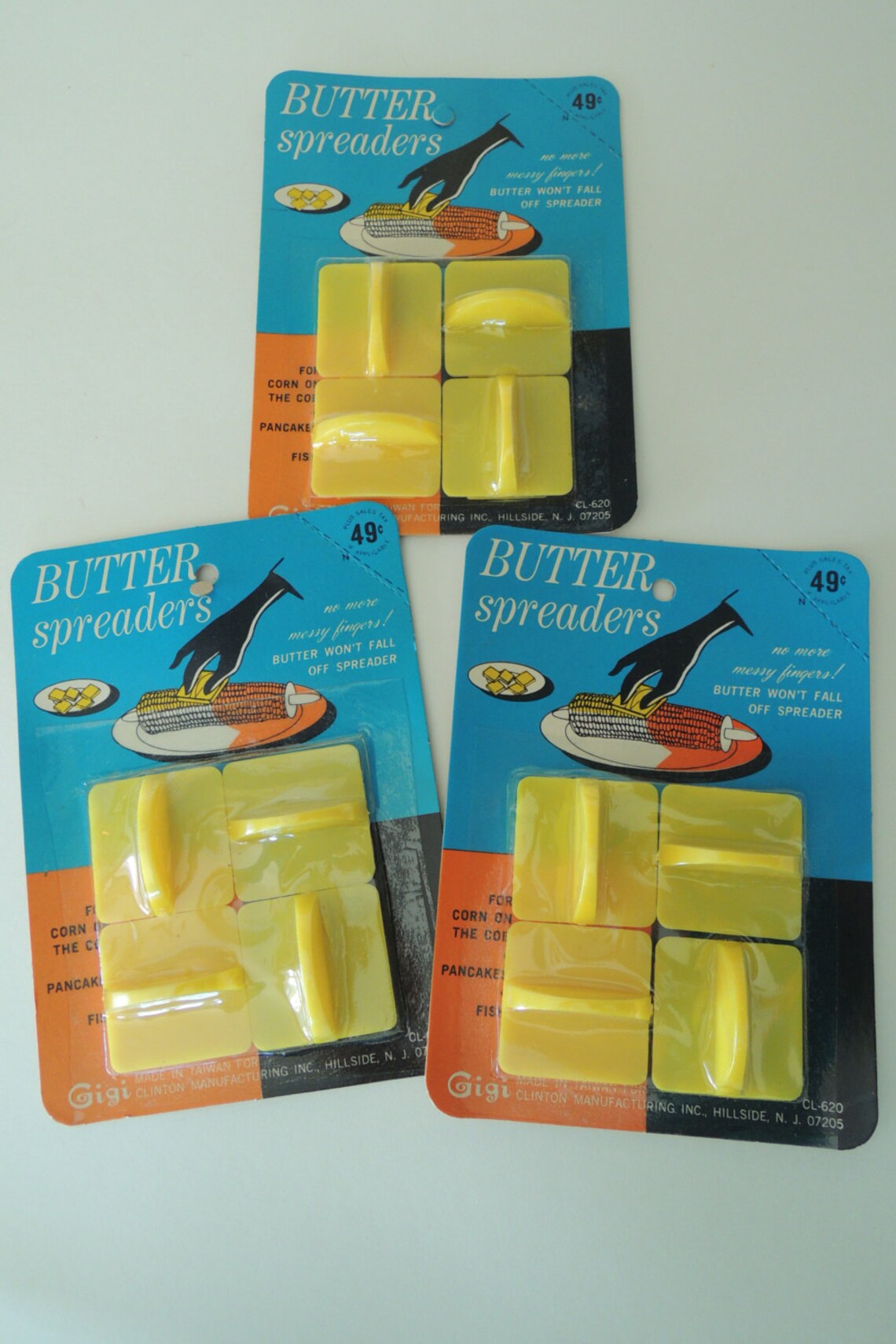 Butter Spreaders 2 NOS packages Unopened Yellow plastic Etsy