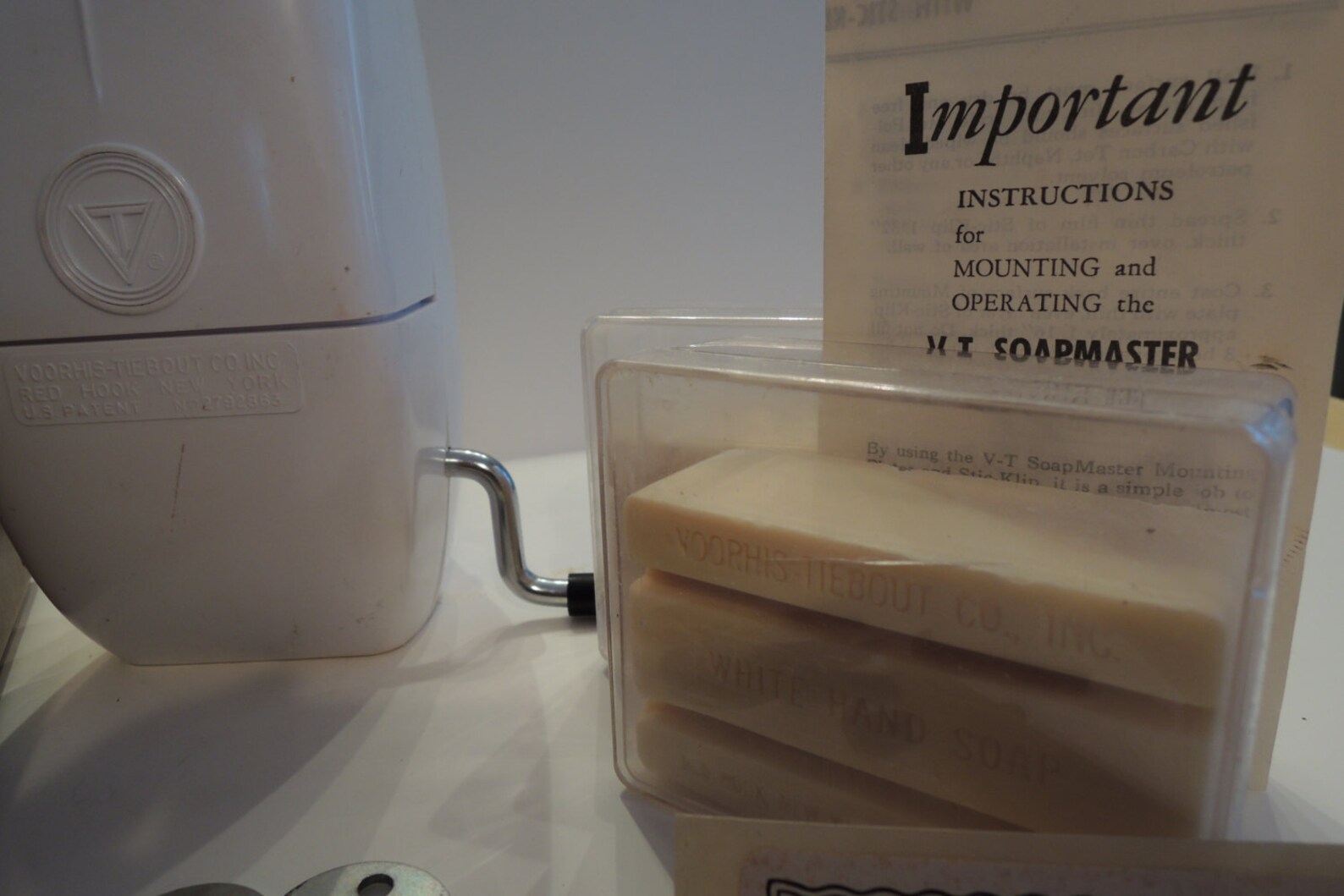 SOAP DISPENSER VOORHIS Soap Grinder Soap Shaver Soapmaster Etsy