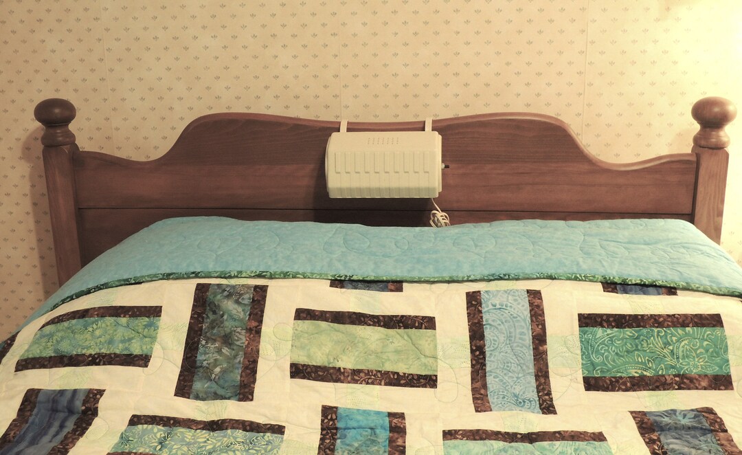 Headboard Lamp Bed Lamp Reading Lamp Brown Plastic Electric Etsy