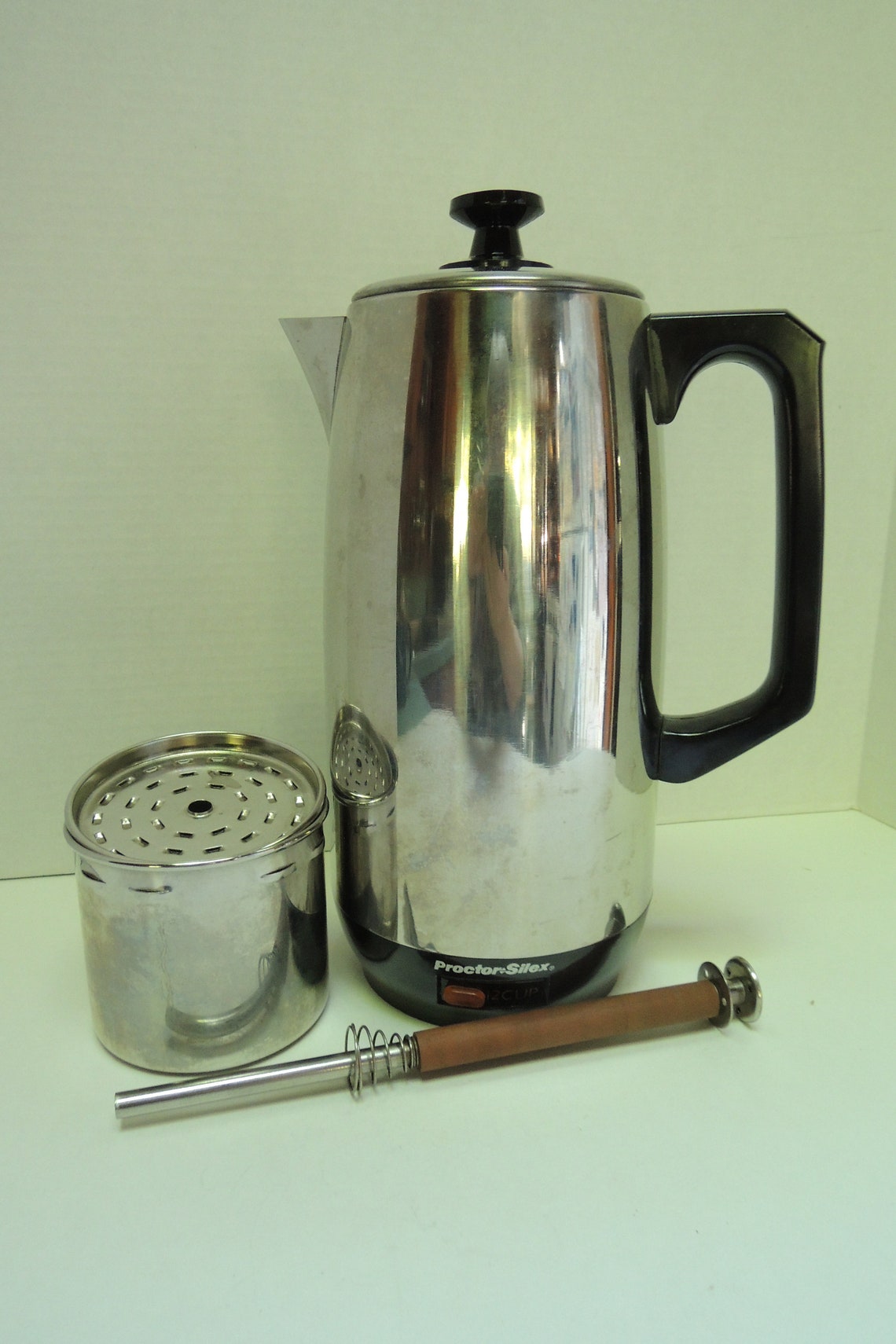 Percolator 12 cup Proctor Silex Electric Coffee maker Etsy