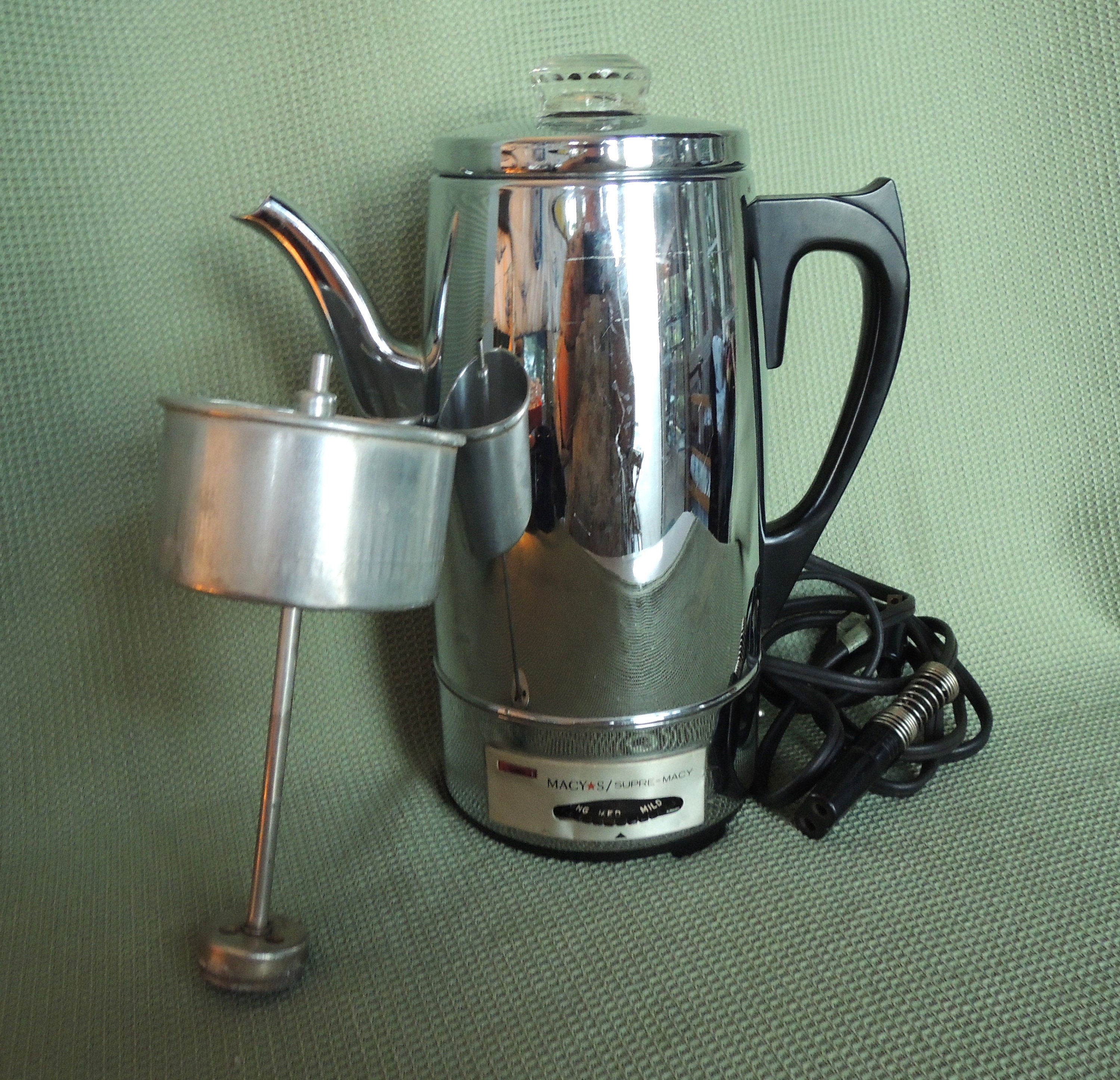 Percolator Macys Supremacy 48 Oz. Electric Coffee Maker Etsy