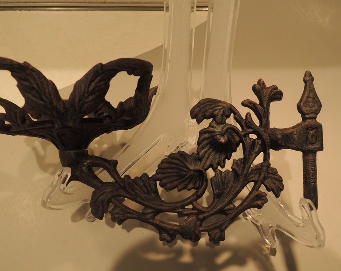 Cast Iron Oil Lamp Holder Wrought Iron Plant Holder Iron Etsy