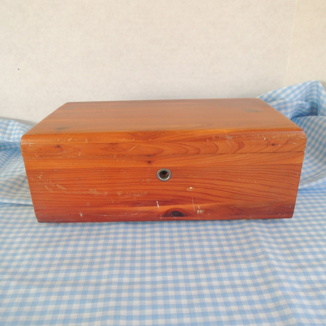 Lane Cedar Chest Miniature Jewelry Box Gariepy Furniture Etsy