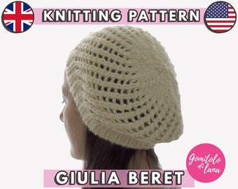 Giulia beret knitting pattern