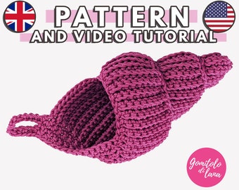 Amigurumi Basket x Crochet Pattern ⨯ Termes américains et britanniques