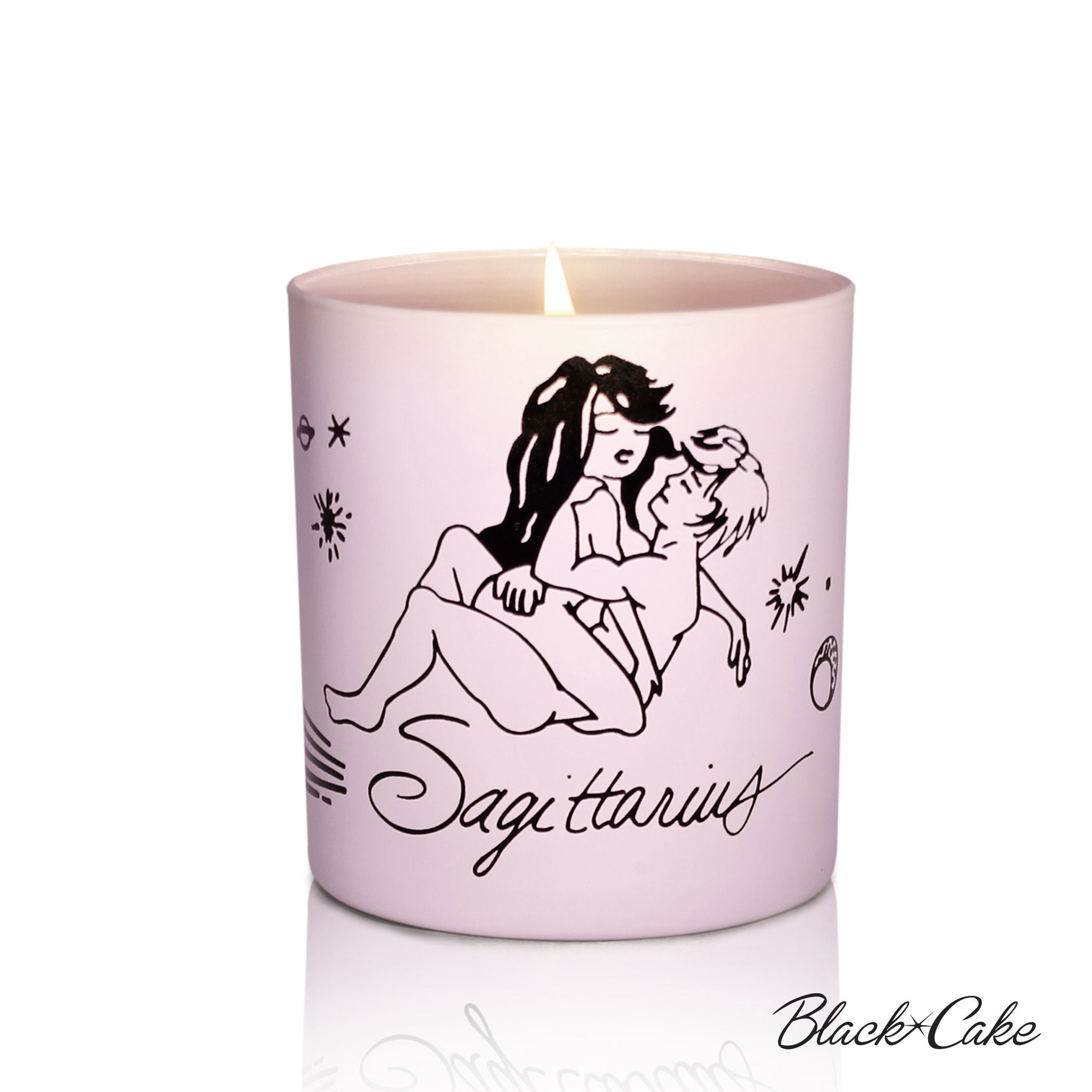 Zodiac Sex Massage Soy Wax Candle Sagittarius 8 Oz