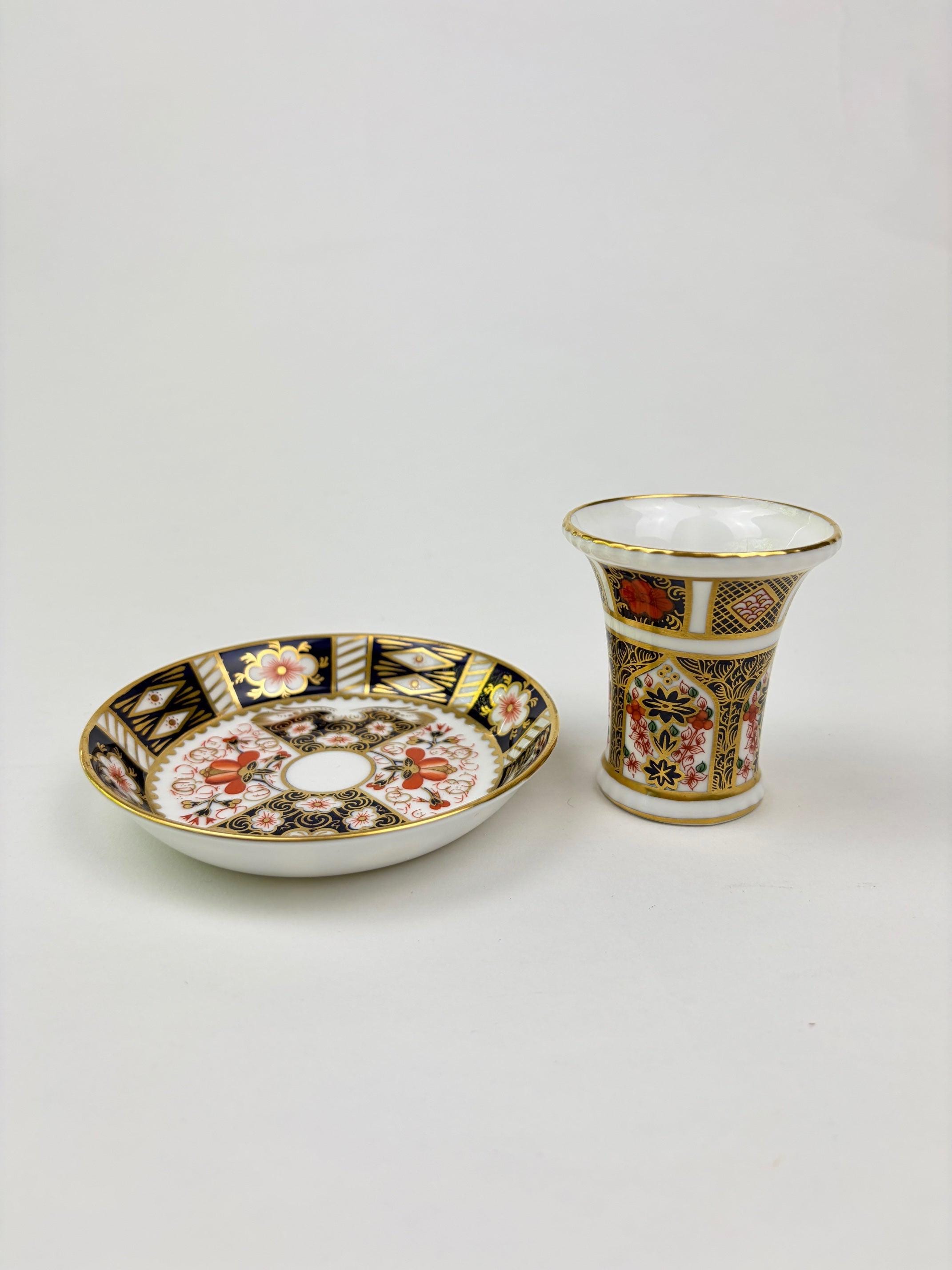 Royal Crown Derby Imari Vase - Etsy