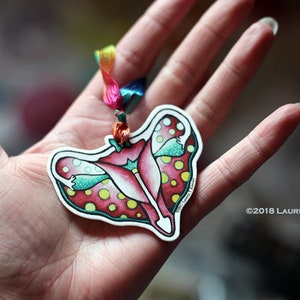 Uterus Feminist Holiday Christmas Ornament