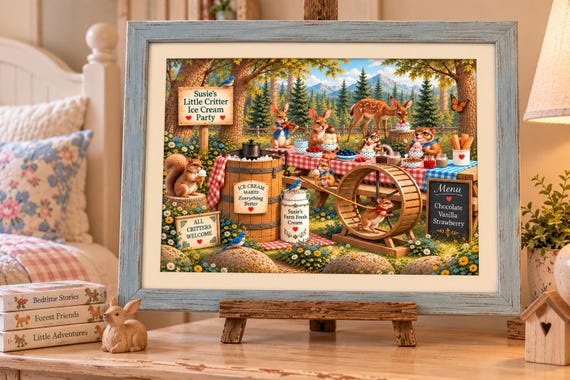 Susie's Little Critter Ice-Cream Party (Digital Download)