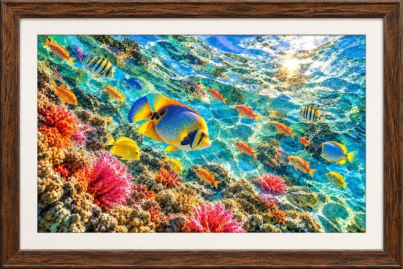Tropical Fish Waterglass (Digital Download)