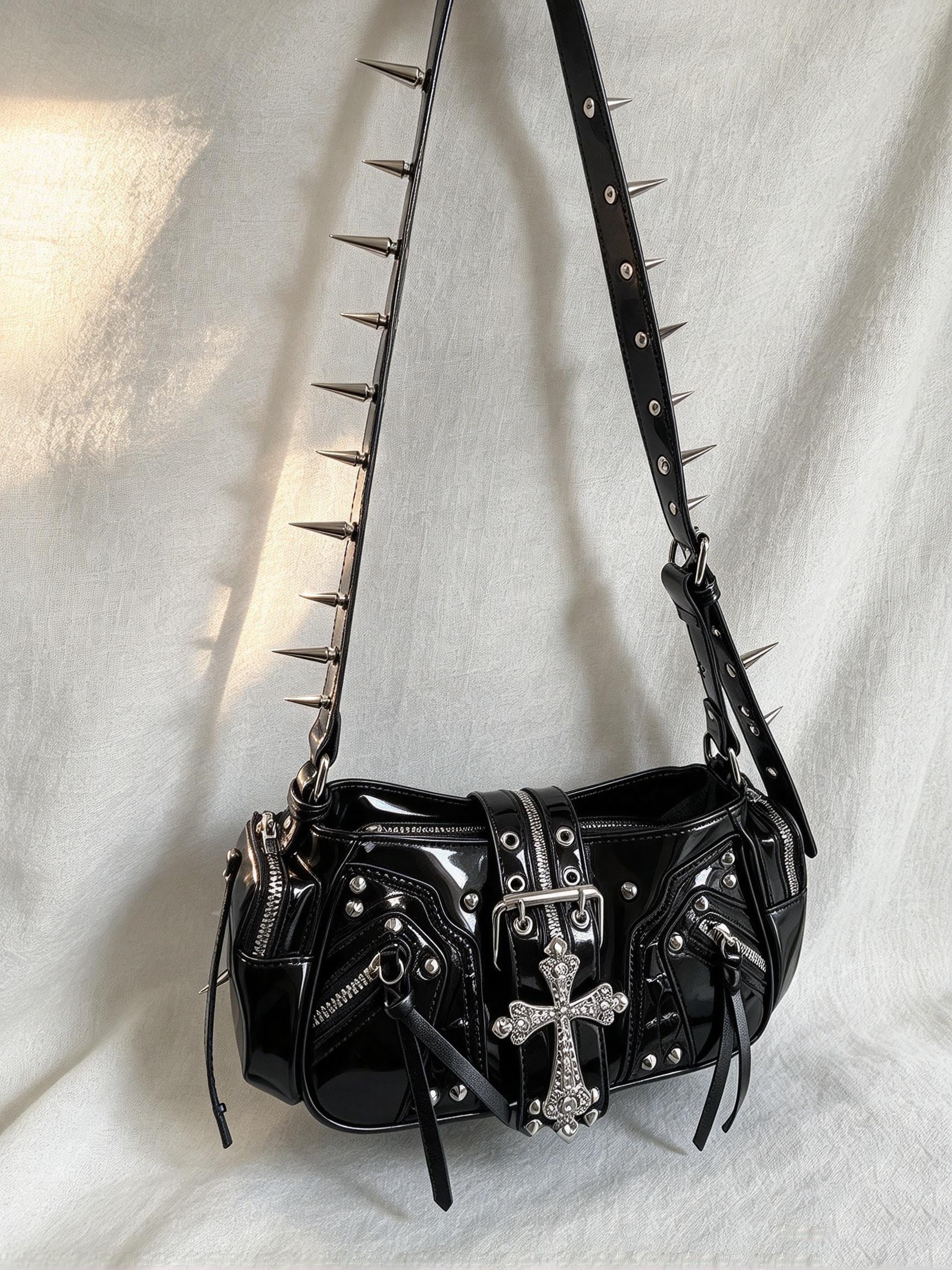 Gothic Spiked Bag - Etsy