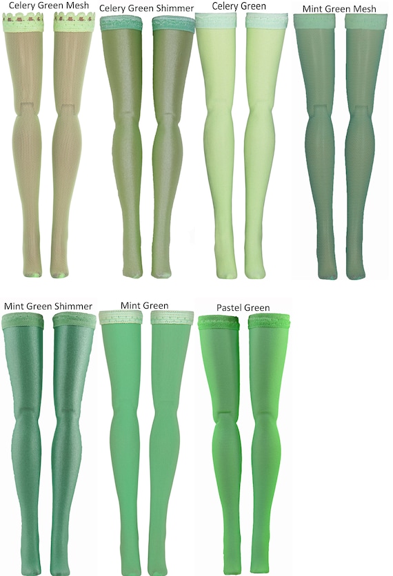 green stockings