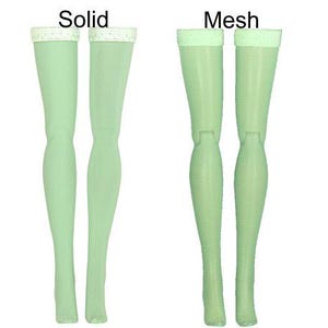 Mint Green doll stockings to fit 11.5&quot; to 12&quot; High Heeled Fashion Dolls