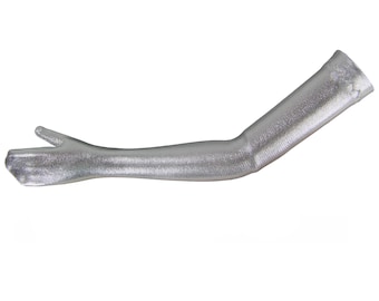Silver Metallic doll gloves to fit 11.5" fashion dolls in 5 different lengths