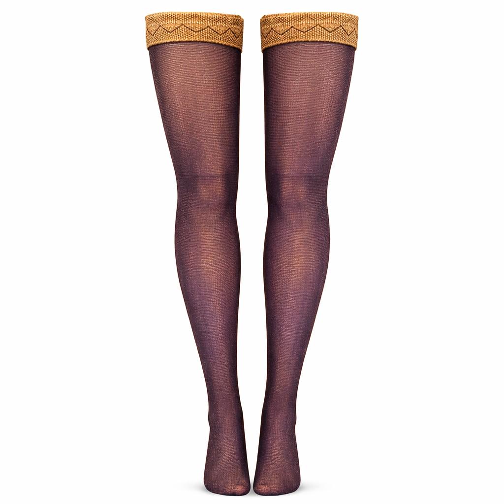 Chocolate Brown Stockings: 11.5-12