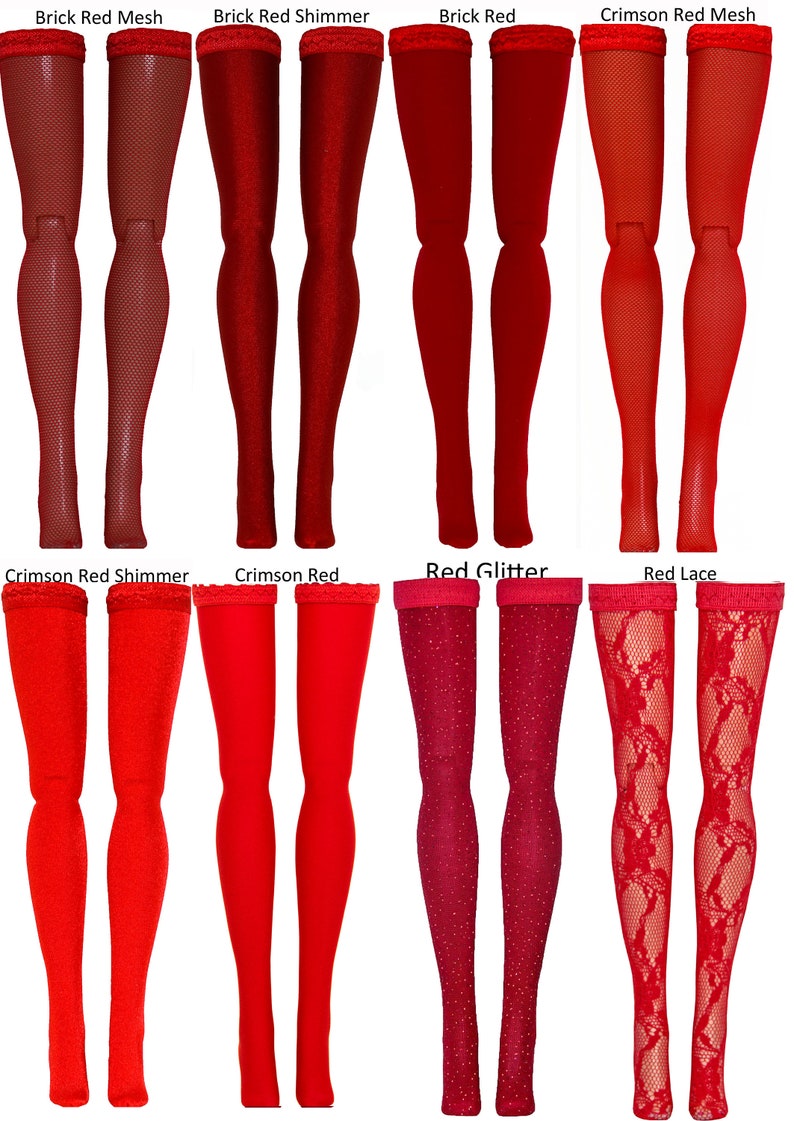 Multi Stripe Doll Stockings for Wilde Imagination Ellowyne Evangeline Patience