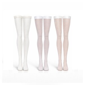 doll tights, 16 inch doll clothes, tonner doll clothes, ellowyne doll clothes, doll stockings, 16" doll stockings,  RTB101, white