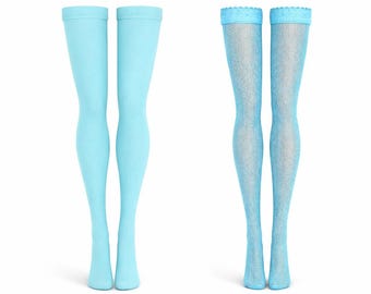 Aquamarine doll stockings to fit 11.5 inch high heeled fashion dolls