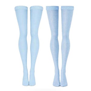 Sky Blue Stockings: 10-11" Fashion Dolls