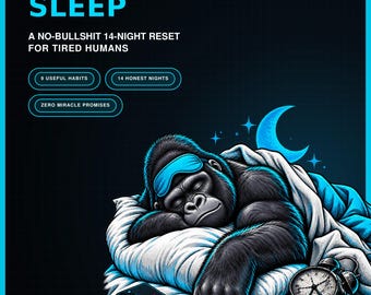 SUEÑO CON DUDAS: Guía de sueño de 14 noches y cuaderno de ejercicios rellenable