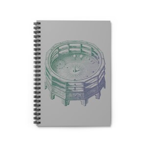 planetarium spiral notebook