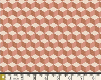 Blocks Snapdragon  Yardage | Duval Collection by Suzy Quilts | Art Gallery Fabrics | 1960’s Key West Style Fabric | DUV60104