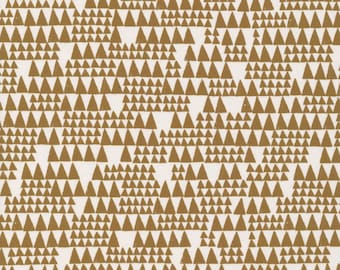 Upwards Brown | Imprint fabric collection by Eloise Renouf for Cloud 9 Fabrics