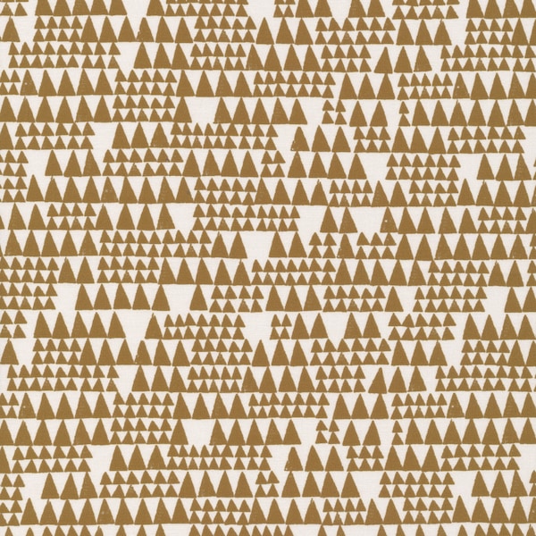 Upwards Brown | Imprint fabric collection by Eloise Renouf for Cloud 9 Fabrics