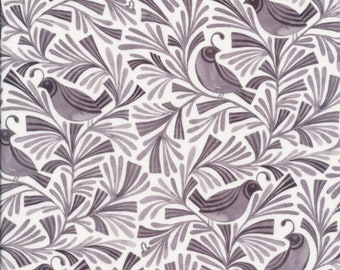 Organic Cotton - Birds and Branches - Maeve Gray - by Kirsten Sevig for Cloud 9 Fabrics - Quilters Weight