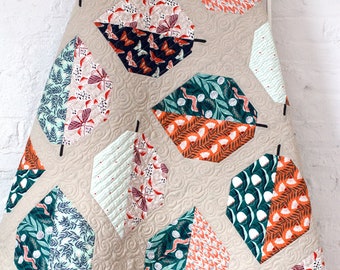 Quilt Kit | Turning Leaves Quilt Project Fabric Bundle | All That Wander by Juliana Tipton | Cloud 9 Fabrics