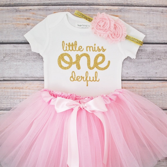 little miss onederful outfit