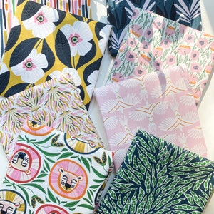 Savanna Dreams by Kate Lower for Cloud 9 Fabrics 8 Fat Quarter Bundle Cloud 9 Fabrics Organic Fabric Bundle image 3