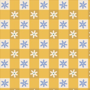 Picnic Flowers - Life Of Plants - Di Ujdi - Cloud 9 Fabrics - Poplin Picnic Flowers - Life Of Plants - Di Ujdi - Cloud 9 Fabrics - Poplin