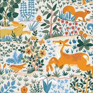Forest Grass - Baltic Woodland - Maria Galybina - Cloud 9 Fabrics - Poplin Forest Grass - Baltic Woodland - Maria Galybina - Cloud 9 Fabrics - Poplin