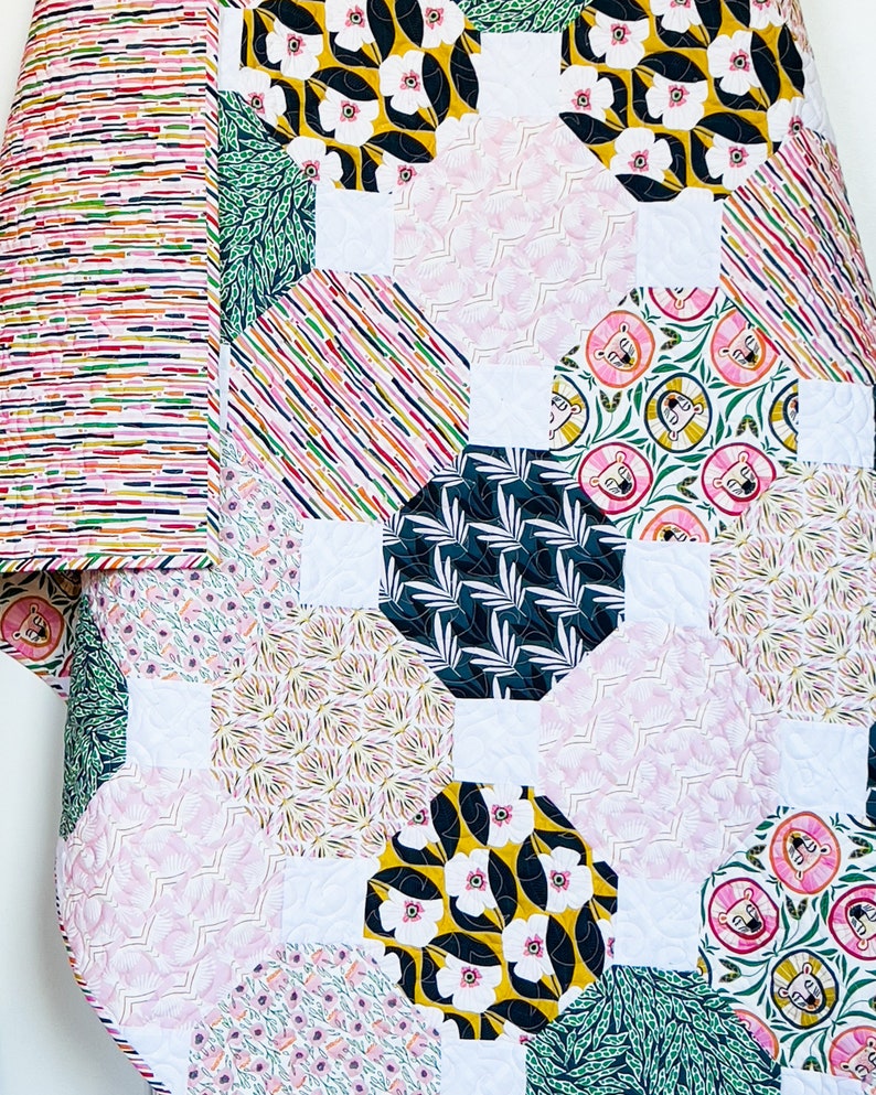 Savanna Dreams by Kate Lower for Cloud 9 Fabrics 8 Fat Quarter Bundle Cloud 9 Fabrics Organic Fabric Bundle image 6