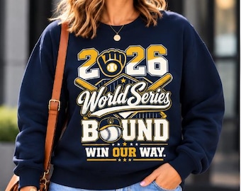 Milwaukee Baseball Shirt, Baseball Sweatshirt, Unisex Game Day Apparel